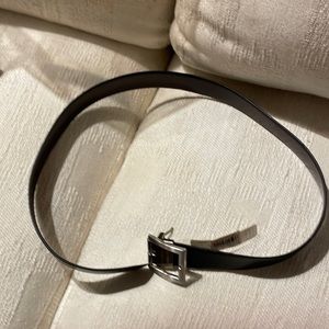 Black Leather Belt